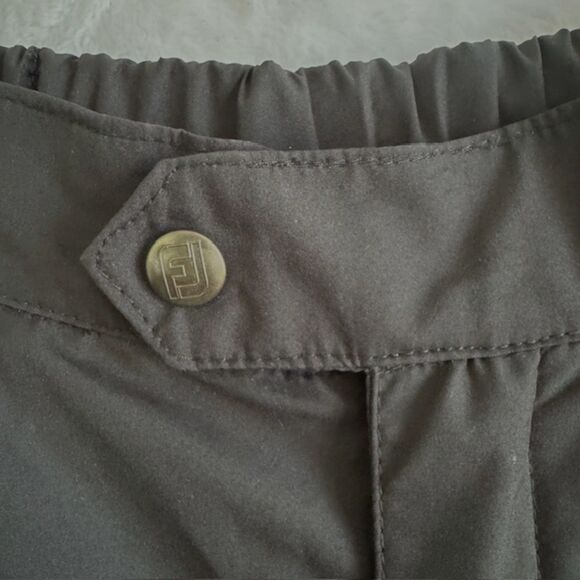 FootJoy FJ DryJoys Men’s Black Waterproof SZ L Golf/Rain Pants 32"L EUC Pockets - Picture 9 of 14